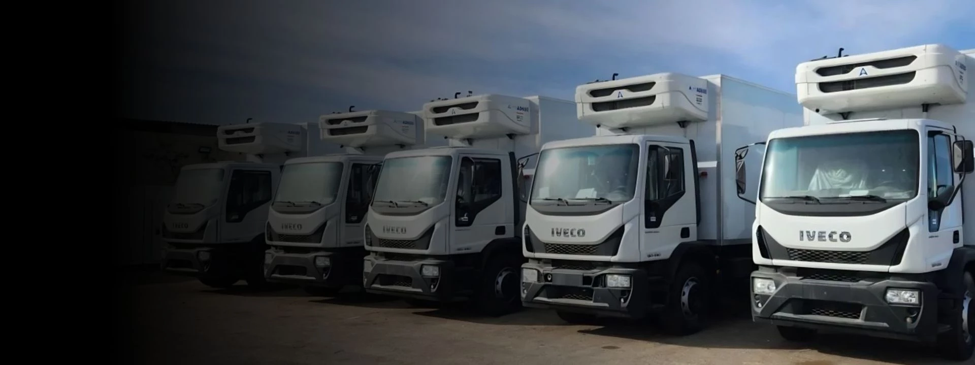 mobile cooling unit for truck transport refrigeration, KSA